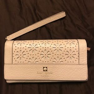 Kate Spade Perforated Flower Wallet